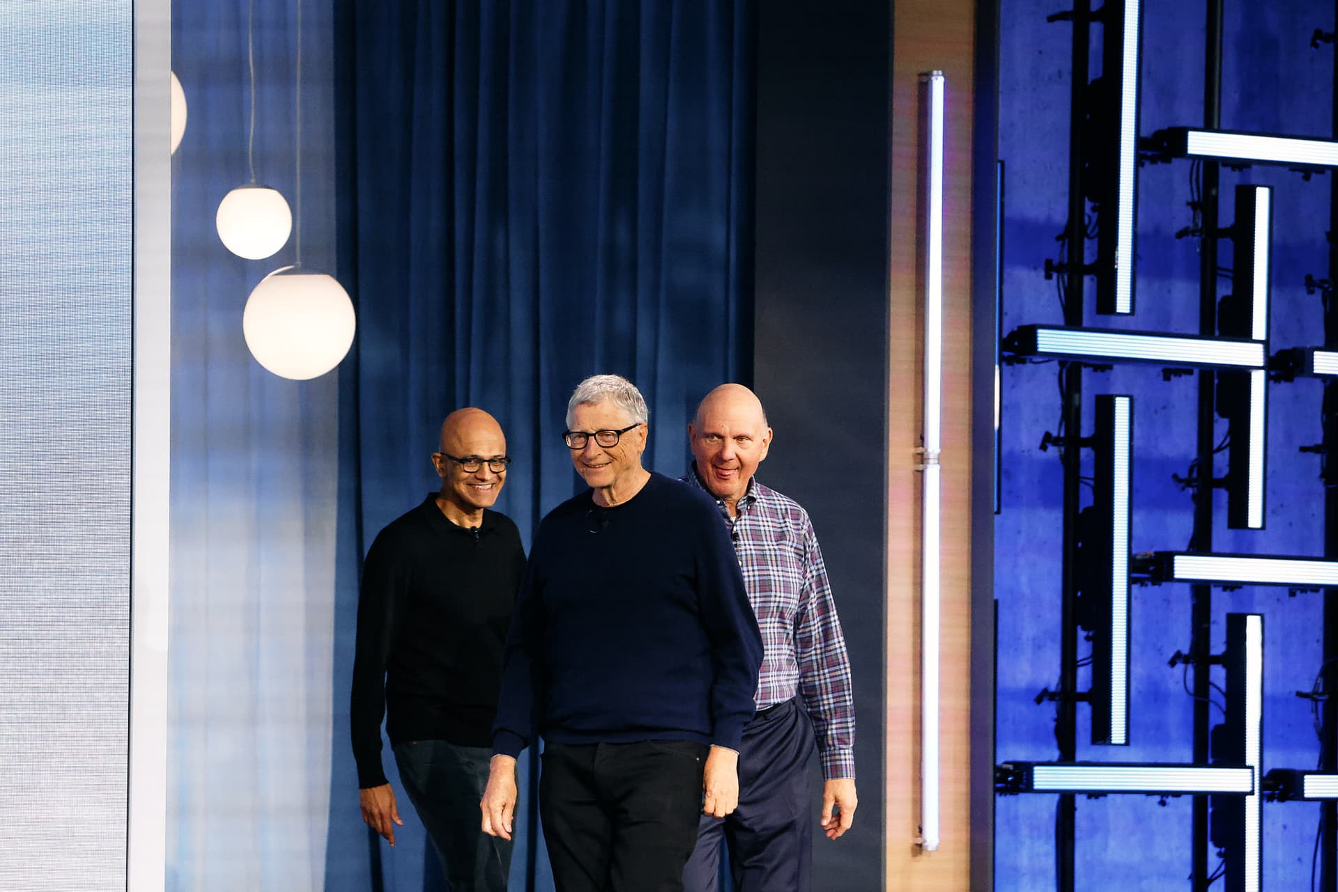 Bill Gates, Satya Nadella, Steve Ballmer