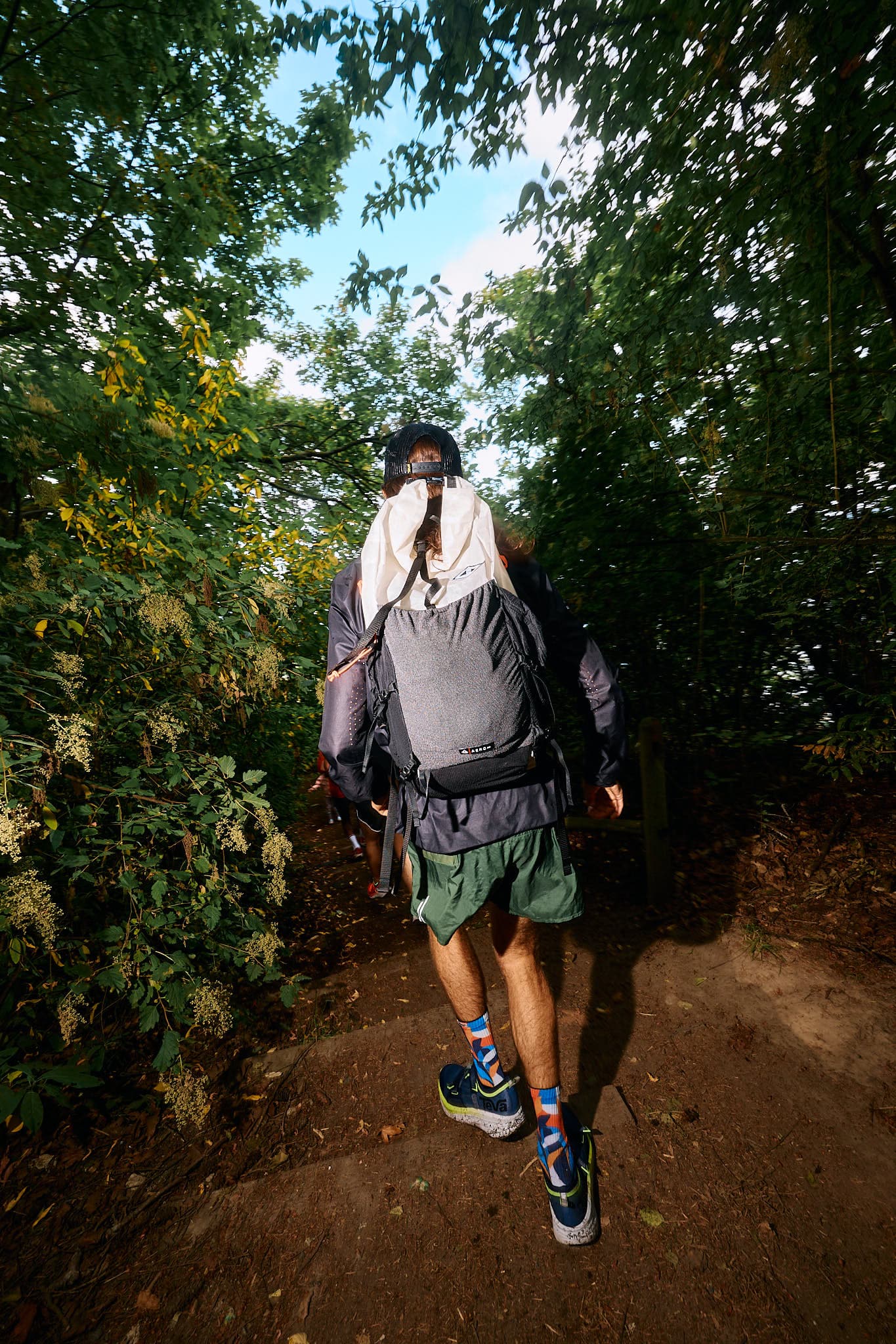 Ultrarunner Mike Wardian during a Teva running editorial shoot.