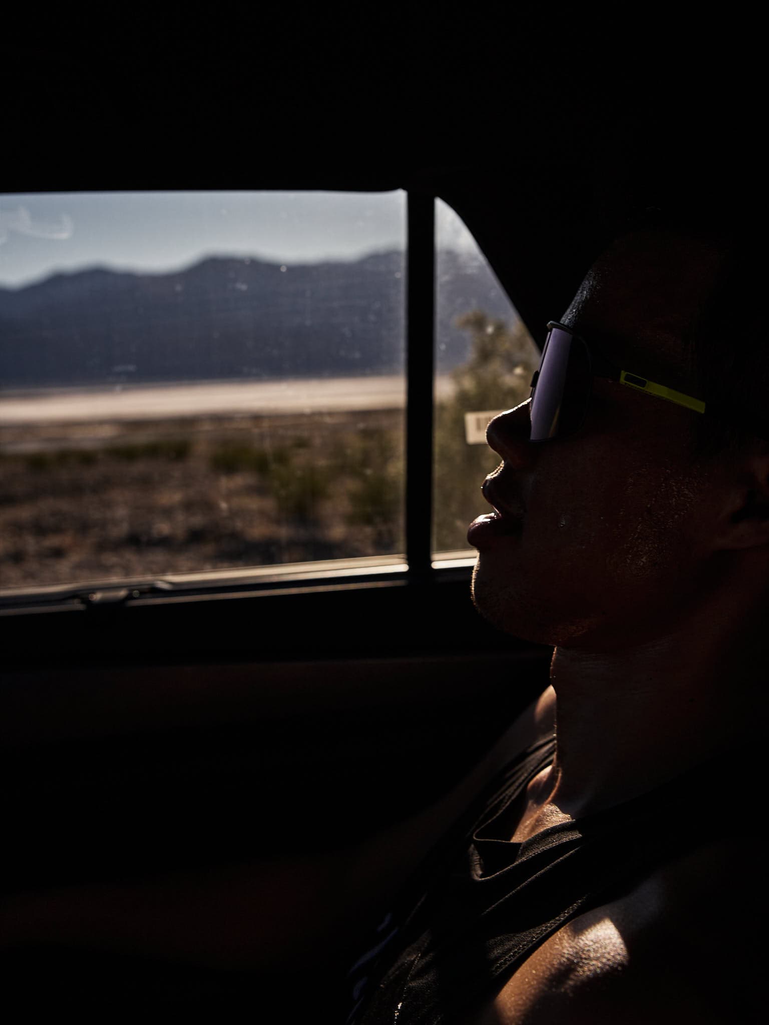 Runner Albert during The Speed Project relay.